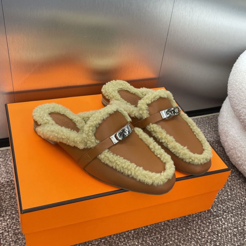 Hermes Slippers